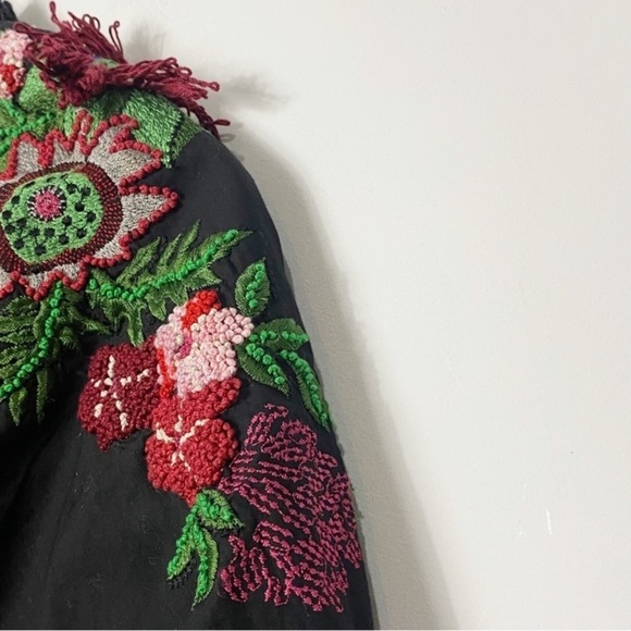 ZARA Top Embroidered Back Blouse - Picture 11 of 16